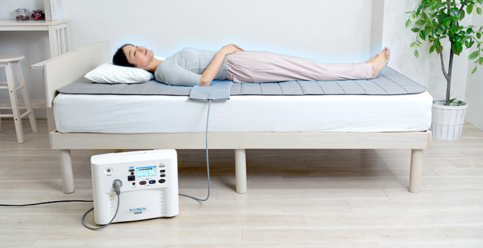【電位治療機能】全身に電位を与え、身体を整える