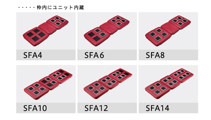 シートクッションの主な仕様