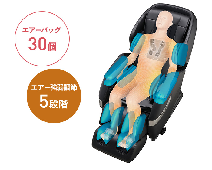 「エアーマッサージ」