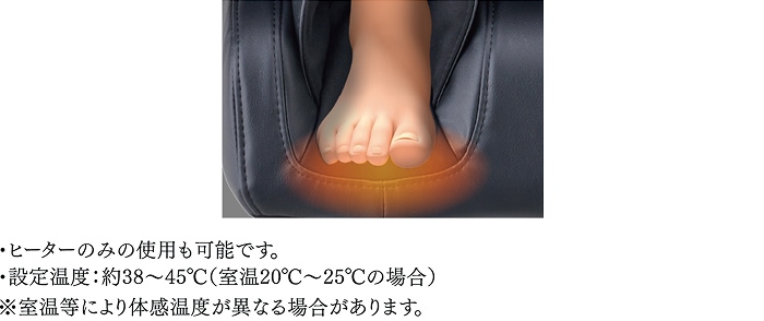 足裏ヒーター