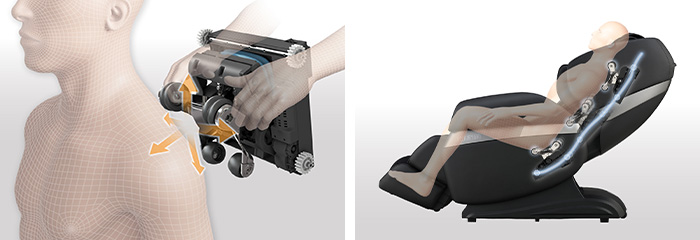 新搭載の「4つ玉Airメカ」と「ロングストロークフレーム」